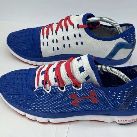 Men's Under Armour Speedform Slingshot shoes size 10.5 Michael Phelps RARE - Picture 4 of 9
